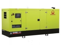 Дизельный генератор Pramac GSW 145I в кожухе с АВР